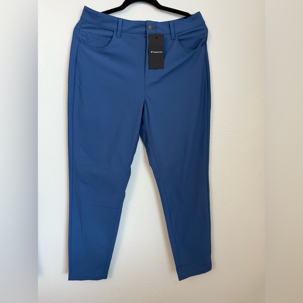 Fabletics Men’s Slim Fit Pants Blue Size 31x32 - Picture 3 of 14